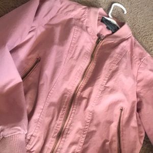Rose gold (dark) pink jacket